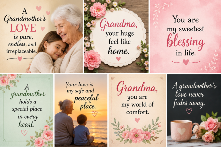 40 Short Heartfelt Quotes for Grandmothers That Show Pure Love and Endless Care